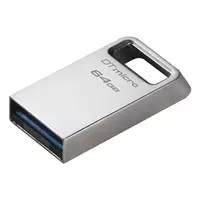 USB-накопитель Kingston DataTraveler Micro 64GB USB 3.2 (DTMC3G2/64GB) - 117 000 сум