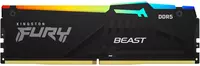 Оперативная память Kingston FURY DDR5 64GB (2x32GB) Beast RGB XMP (KF560C30BBAK2-64) - 3 315 000 сум