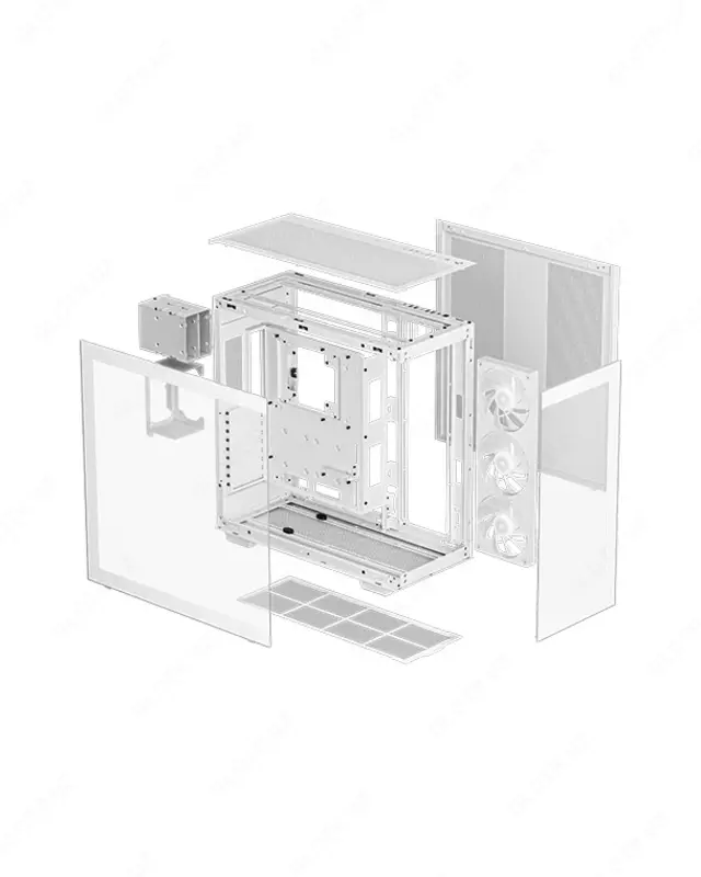 Корпус Deepcool CH780 White Только в розницу