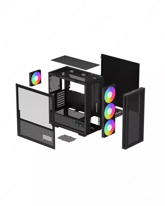 Корпус Deepcool CH560 DIGITAL Black
