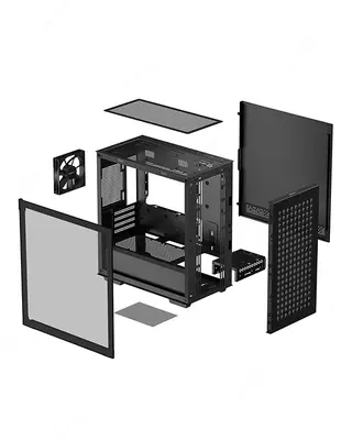 Корпус Deepcool CH370 Black Только в розницу