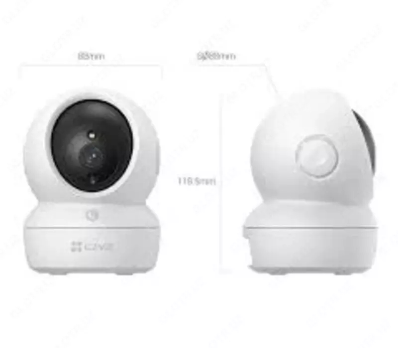 👉 HITECH PRO | IT-оборудование и видеонаблюдение по всему Узбекистану - Камера EZVIZ H6C PRO Беспроводная Wi-Fi с разъемом Type-C