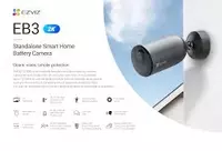 Камера EZVIZ CS-EB3 4G (3MP) / без солнечной панель 👉 HITECH PRO | IT-оборудование и видеонаблюдение по всему Узбекистану
