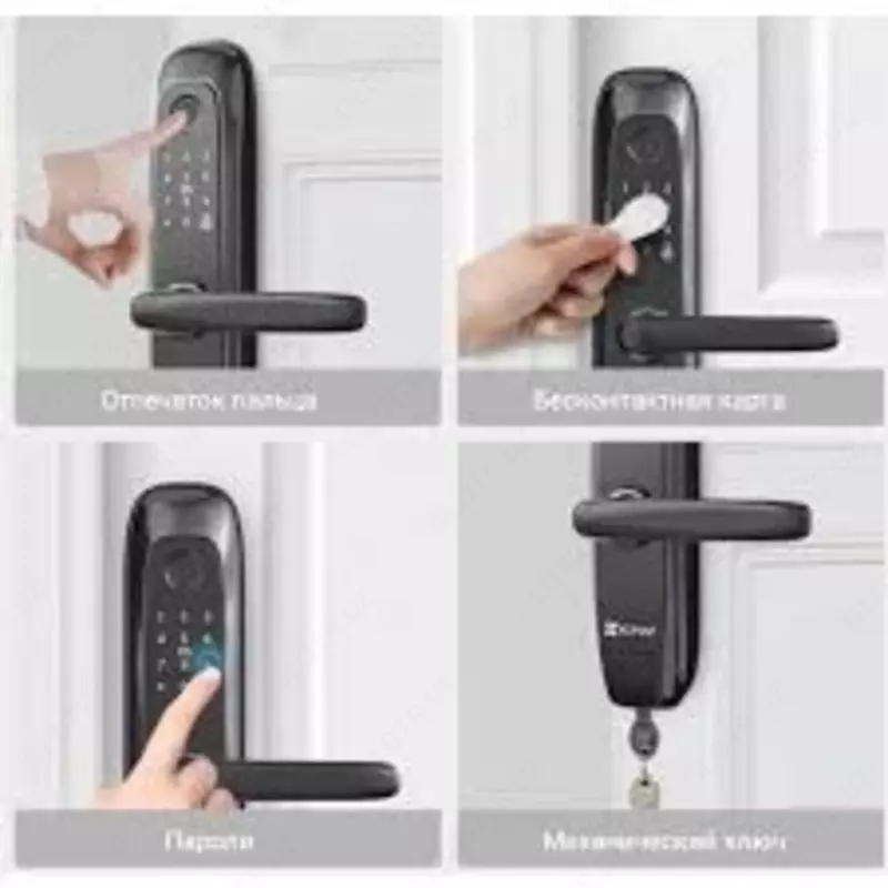 Интеллектуальный замок по отпечатку пальца EZVIZ CS-L2S-11FCP (A0)(BLACK) Kirish qulflari