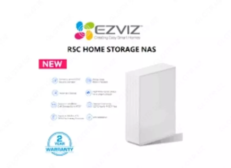 👉 HITECH PRO | IT-оборудование и видеонаблюдение по всему Узбекистану - 8-Канальный NVR EZVIZ CS-R5C-R100-8F