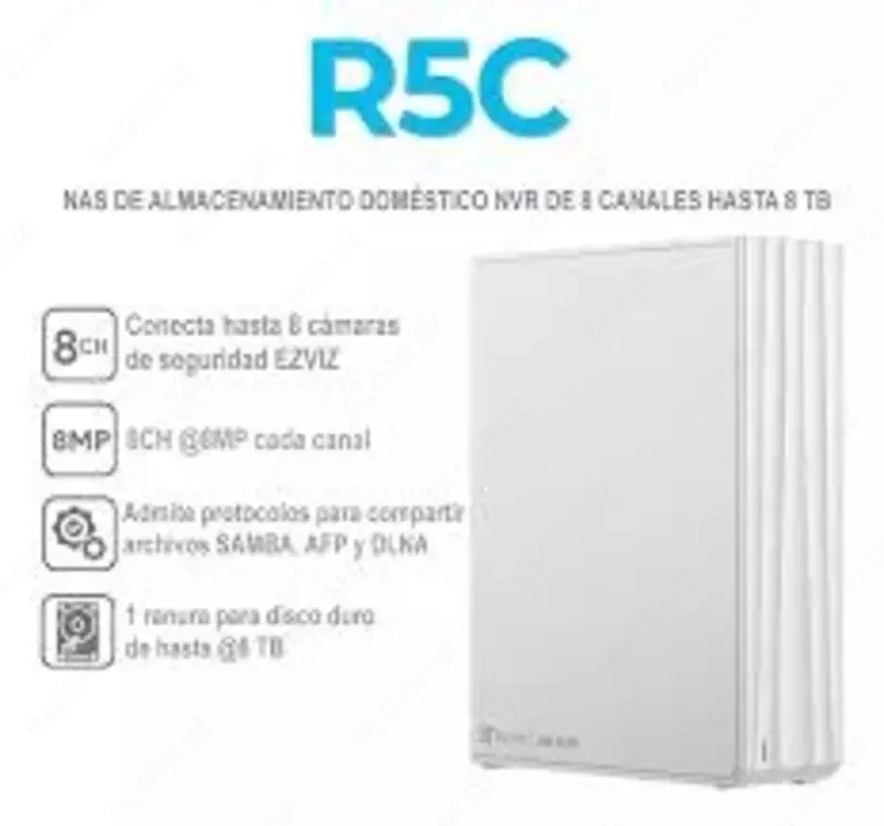 8-Канальный NVR EZVIZ CS-R5C-R100-8F - Камеры видеонаблюдения