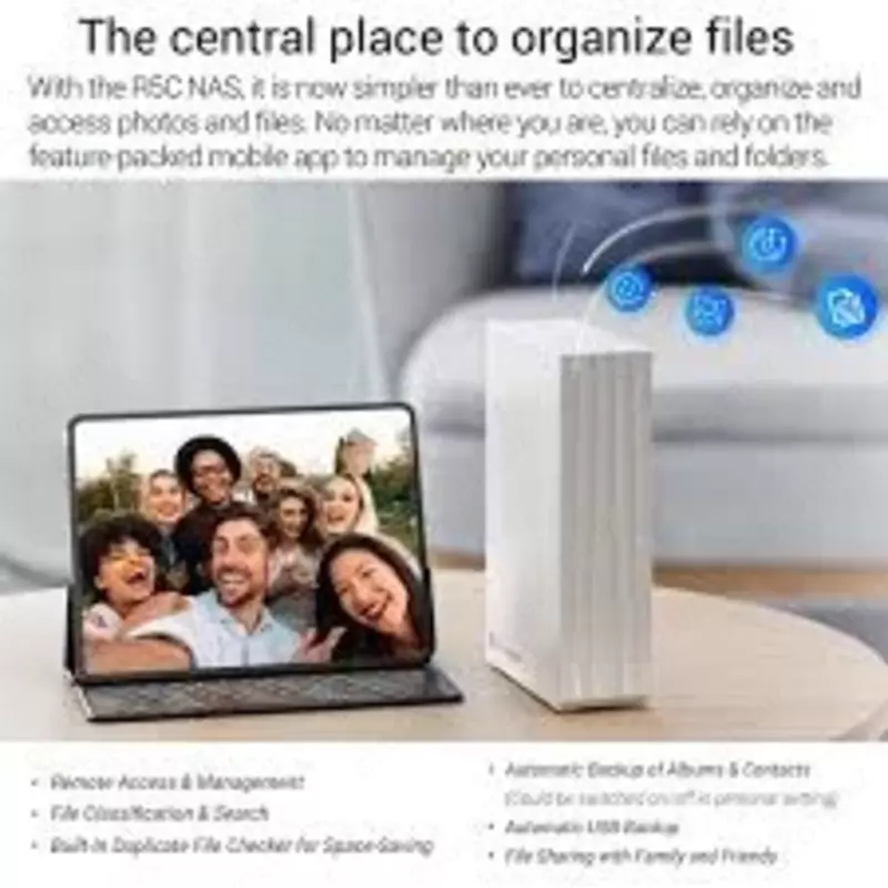 8-Канальный NVR EZVIZ CS-R5C-R100-8F Камеры видеонаблюдения