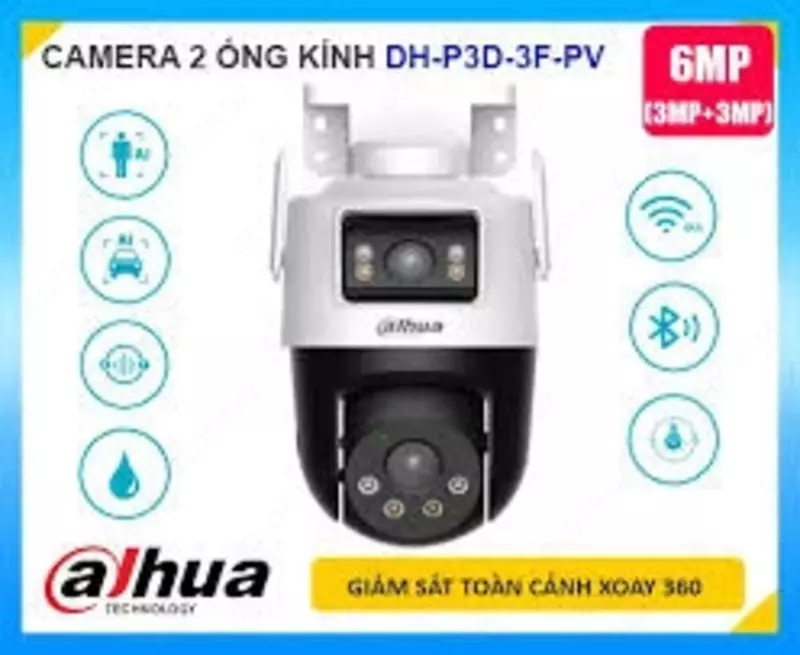 DAHUA 5 МП DH-P5D-5F-PV videokamera - Video kuzatuv kameralari