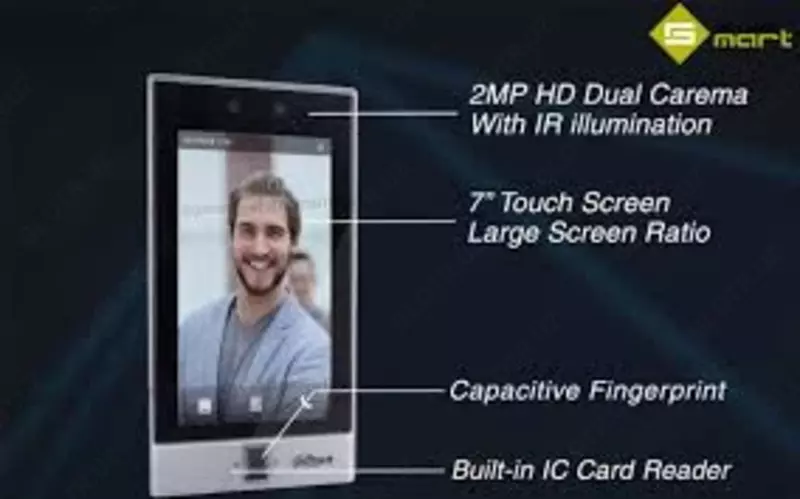 👉 HITECH PRO | IT-оборудование и видеонаблюдение по всему Узбекистану - 7-дюймовый контроллер доступа для распознавания лиц Wi-Fi DAHUA DHI-ASI7213S-W