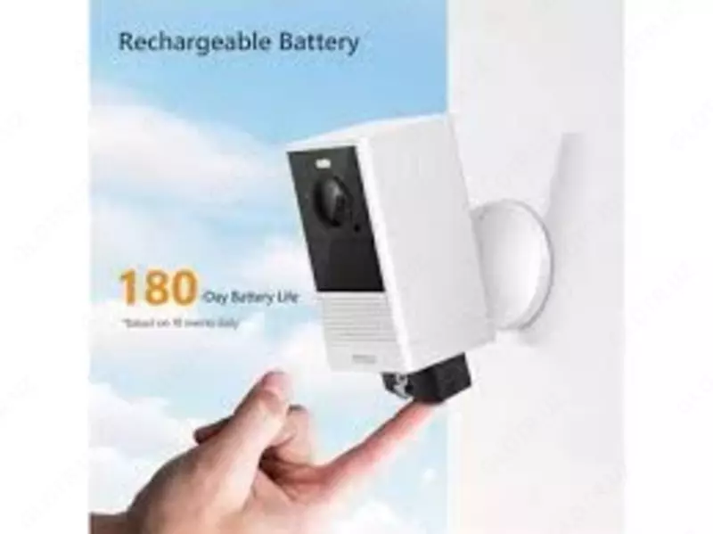 👉 HITECH PRO | IT-оборудование и видеонаблюдение по всему Узбекистану - Камера Видеонаблюдения 4MP IPC-B46LP-White-imou