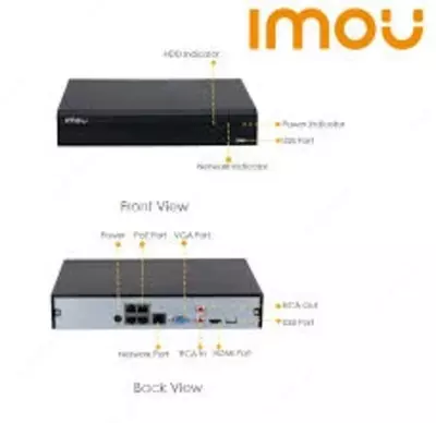 Видеорегистратор IMOU 8 channels POE LC-NVR1108HS-8P-S3/H - 👉 HITECH PRO | IT-оборудование и видеонаблюдение по всему Узбекистану
