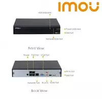 Видеорегистратор IMOU 8 channels POE LC-NVR1108HS-8P-S3/H - ООО "Hitech LTD"