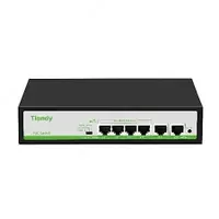Неуправляемый РоЕ коммутатор 6 портов Tiandy. TC-P3S06 Spec:F/0420/AT/55 Только в розницу