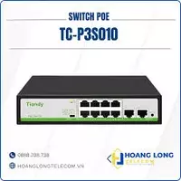 10 портов. Tiandy. TC-P3S010 Spec:F/0820/AT/90