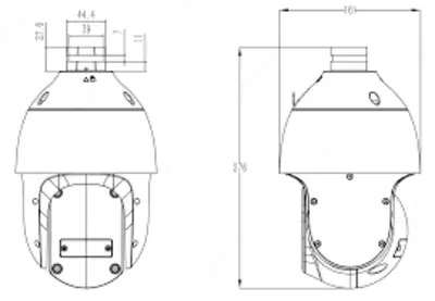 5-мегапиксельная 23-кратная PTZ-камера с ИК-подсветкой и POE AITC-H354S Spec:23X/I/E/V3.1 - 👉 HITECH PRO | IT-оборудование и видеонаблюдение по всему Узбекистану
