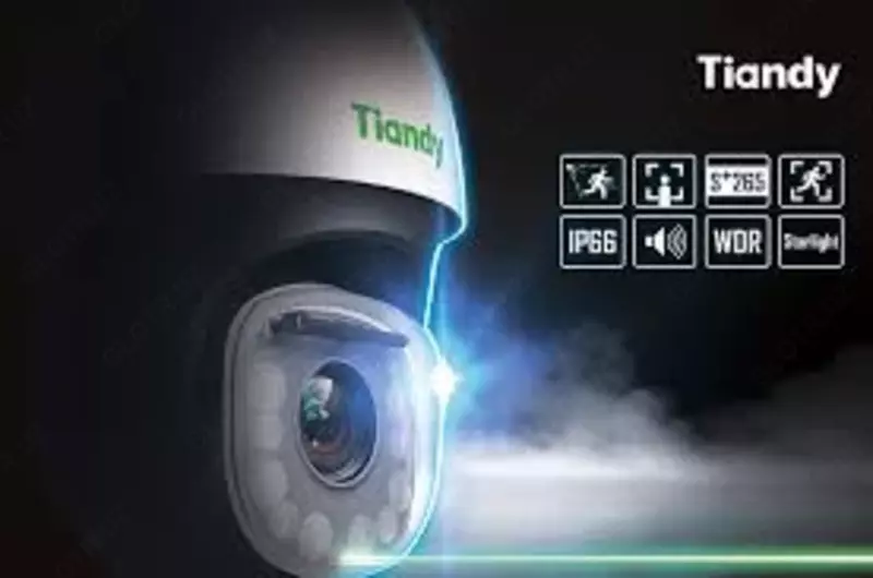 Поворотная камера 5МП. PTZ. TIANDY TC-H356Q Spec:30X/IW/E++/A/V3.0 👉 HITECH PRO | IT-оборудование и видеонаблюдение по всему Узбекистану