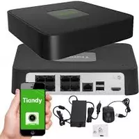 Видеорегистратор сетевой 8-канальный TC-R3108/P8 6Мп на 1 HDD