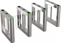 Турникет "ТРИПОД-ПОРТАЛ - ES3216-3 Стеклянный "APOLLO" (Три прохода)