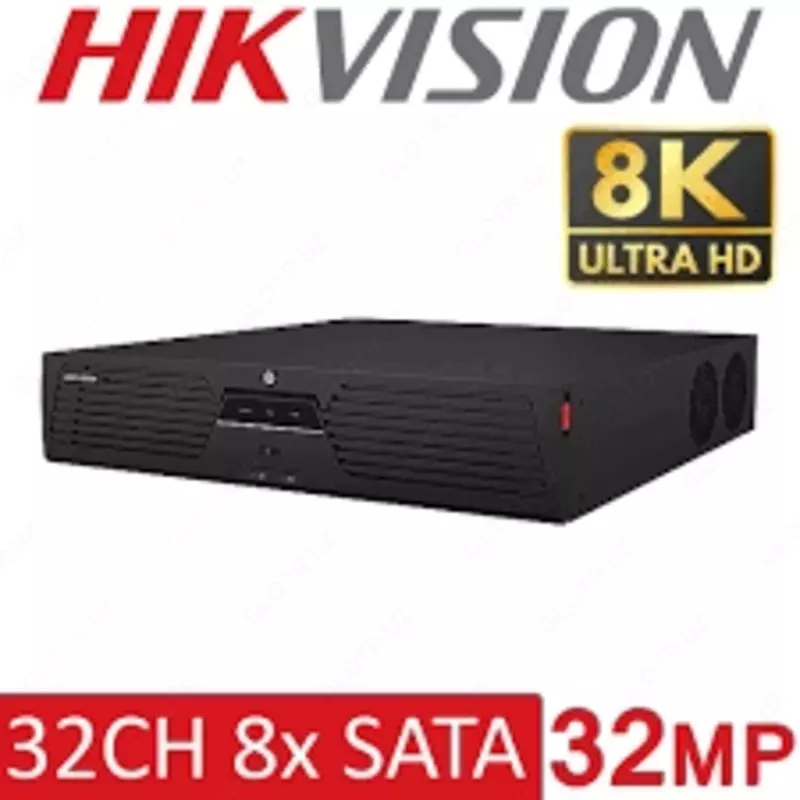 64-kanalli IP-videoregistrator Hikvision NVR DS-9664NI-M8 Video kuzatuv yozib olgichlari