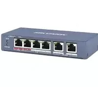 4+2 portli boshqarilmaydigan PoE switch DS-3E0106MP-E/M Ulgurji va chakana