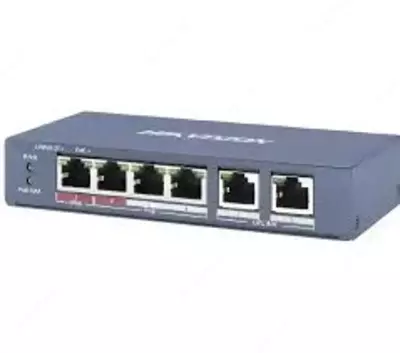 Коммутатор 4+2 портовый неуправляемый POE DS-3E0106MP-E/M Оптом и розница