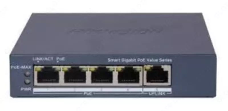 {0} so'mdan 4 portli boshqarilmaydigan gigabitli PoE switch DS-3E1505P-EI/M