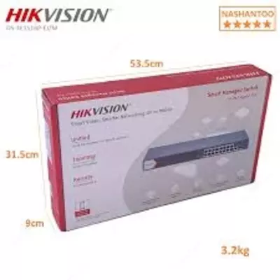 16-portli gigabit aqlli POE DS-3E1518P-EI/M kommutatori - ООО "Hitech LTD"