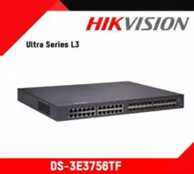 25 415 000 сум / шт Коммутатор управляемый PoE DS-3E3756TF