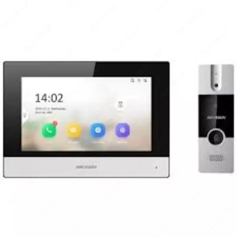 Комплект гибридного домофона DS-KIS302-P