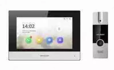 Комплект гибридного домофона DS-KIS302-P - 👉 HITECH PRO | IT-оборудование и видеонаблюдение по всему Узбекистану