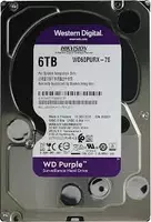 HDD - Диск - 6 Tb WD - Purple - (Фиолетовый) -для видеонаблюдения - HIKVISION - ( RES ) - от {0} сум