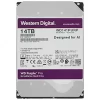 WD-Purple-(Фиолетовый)-HDD-Диск-14 Tb WD141PURA HDD- 14TB для видеонаблюдения -HIKVISION -(ОРИГИНАЛ)