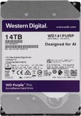 4 810 000 сум / шт WD-Purple-(Фиолетовый)-HDD-Диск-14 Tb WD141PURA HDD- 14TB для видеонаблюдения -HIKVISION -(ОРИГИНАЛ)