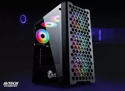 Компьютерный корпус "AVTECH" Gaming X3 (Арт. - 06299) Black - 468 000 сум / упак