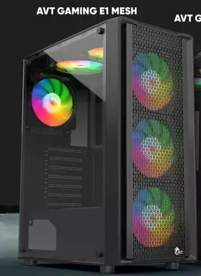 Компьютерный корпус "AVTECH" Gaming E1 Mesh (Арт. - 06278) Black