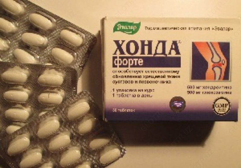 Хонда Форте хондроитина и глюкозамина комплекс от компании Эвалар - 189 000 сум