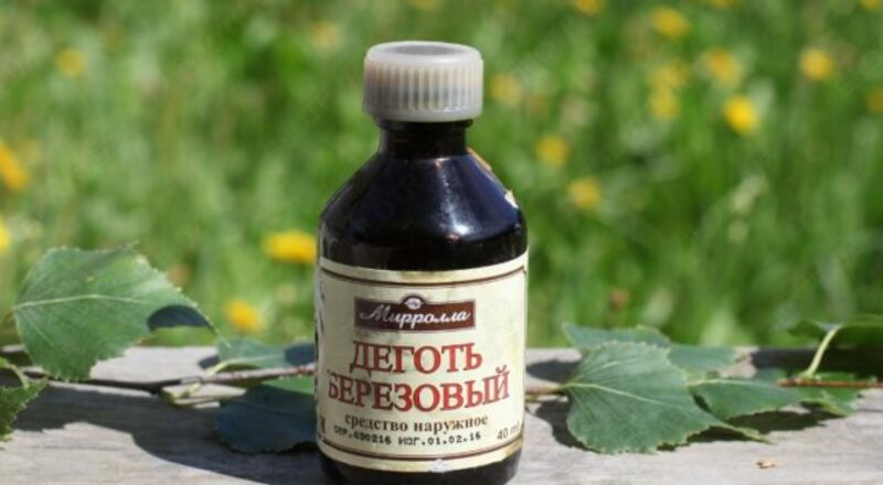 Антисептическое средство ООО «Натуральные масла» Деготь берестовый. Россия. 30 мл. Только в розницу