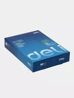  Ofis jihozlari uchun varaq qogoz Deli 80 g/m2  Mate  A4  500 l (Art. - 7419) Oq - 