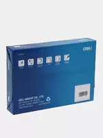   Ofis jihozlari uchun varaq qogoz Deli 80 g/m2  Mate  A4  500 l (Art. - 7419) Oq