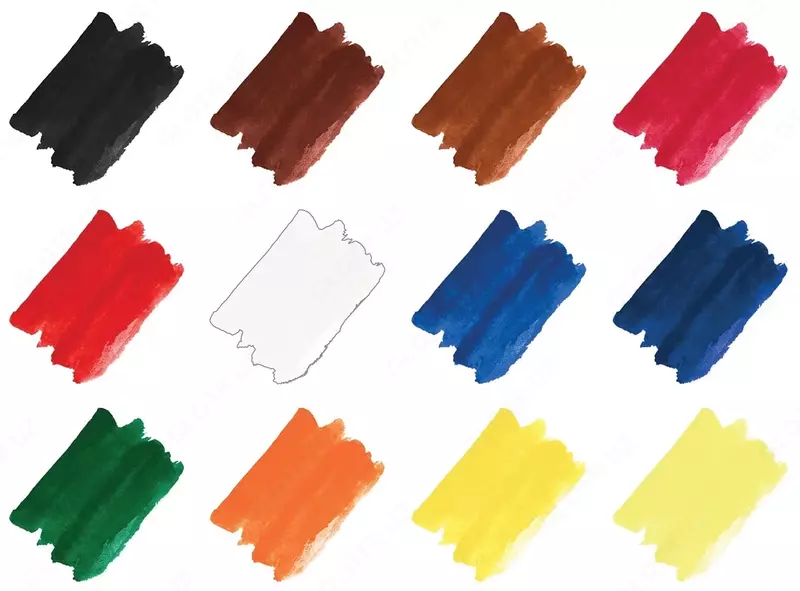   Akvarel Gamma Klassik  asal  chotkasiz  12 rang. (- 1009194-modda)