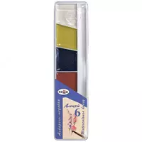 Акварель Гамма Лицей  медовая  без кисточки  6 цв. (Арт. - 212063)