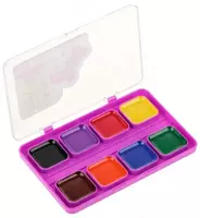  Акварель Гамма Малыш naturals  медовая  без кисточки  8 цв. (Арт. - 216001) - 