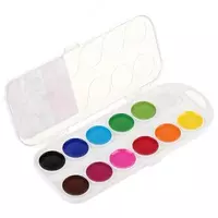   Акварель Гамма Мультики  медовая  без кисточки  12 цв. (Арт. - 211046_12) NEW