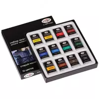 Badiiy akvarel Gamma Eski usta  kyuvetlarda 2 6 ml  12 rang. (m. - 20052021)