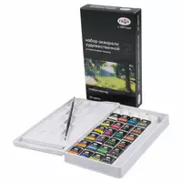 Badiiy akvarel Gamma eski usta  kyuvetlarda 2 6 ml  24 rang. (m. - 200622_0224)