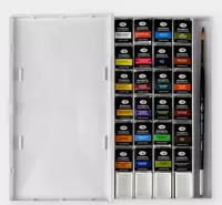  Badiiy akvarel Gamma eski usta  kyuvetlarda 2 6 ml  24 rang. (m. - 200622_0224) - 