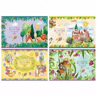 Альбом для рисования BG Волшебные истории  А4  20 л.  на скрепке (Арт. - АР4ск20_10973) Эконом