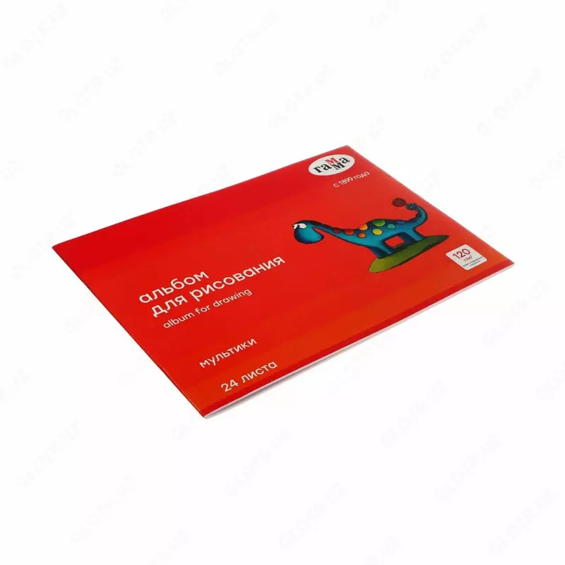   Альбом для рисования Гамма Мультики  А4  24 л.  на скрепке (Арт. - 19122022_24)