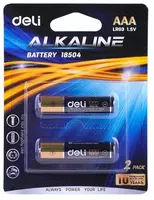 Ishqoriy AAA batareyasi Deli LR03 1 5V  blister (Art. - 18504) 2 dona.
