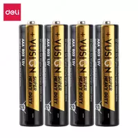 Щелочная батарейка AАА Deli EL204 R03 1.5V (Арт. - 204-EL) 4 шт.